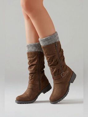 Western Knee High Cowboy Boots - Size 7
